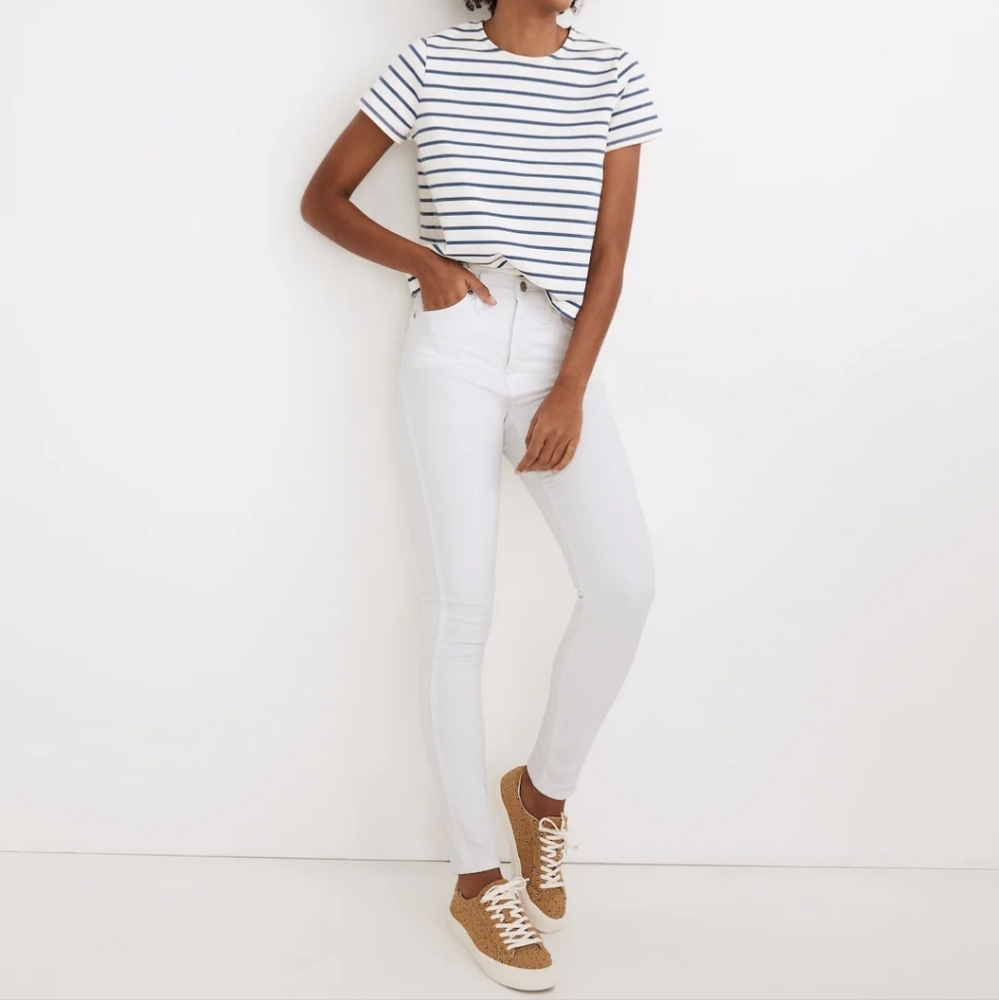 Madewell 10" High Rise Skinny Jeans New With Tags